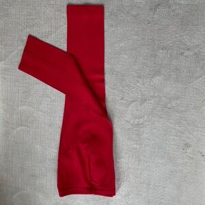 Chloe Bright Red Trouser pants, straight leg